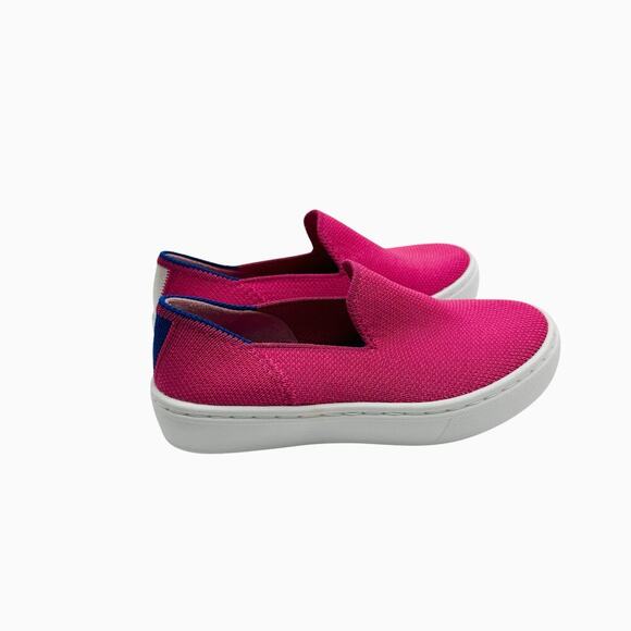 Rothy’s The Kids Sneaker Bubblegum Girl’s Size 10 - Picture 5 of 9